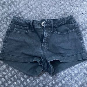 Juniors SO jean shorts